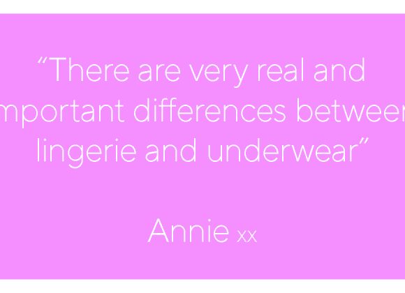 Lingerie vs underwear